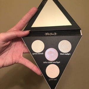 kat von d eyes how & highlight palette
